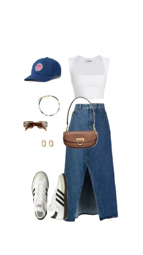 Everyday Fashion Outfits, Casual Day Outfits, Elegante Casual, Kaia Gerber, Easy Trendy Outfits, Baggy Pants, Casual Chic Outfit, Looks Chic, Summer Fashion Outfits