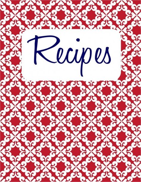 Recipe Template Recipe Binder Cover, Cookbook Cover Design, Recipe Binder Printables, Diy Recipe Binder, Recipe Book Covers, Recipe Cards Printable Free, Binder Cover Templates, Diy Cookbook, Recipe Book Diy