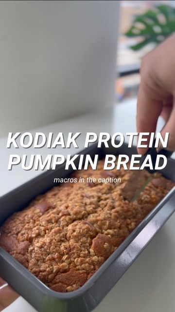 Kodiak Cake Pumpkin Bread, Kodiak Pumpkin Bread, Kodiak Recipes Healthy, Kodiak Banana Bread, Rolled Oats Recipe, Kodiak Pancakes, Protein Breakfasts, Pancake Mix Recipes, Recipes Pumpkin