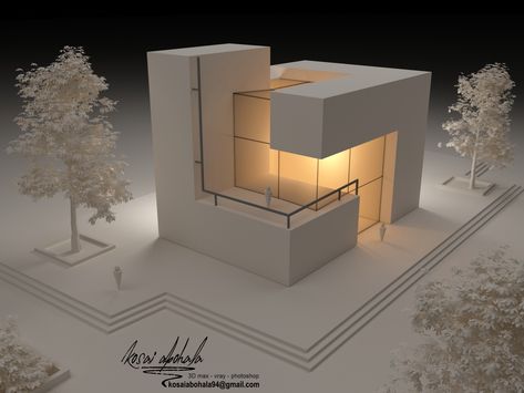 Cubes Architecture, Architectural Concepts, Concept Models Architecture, Conceptual Architecture, Architectural Model, Architecture Design Sketch, Architecture Design Drawing, Architecture Model House, Architecture Model Making