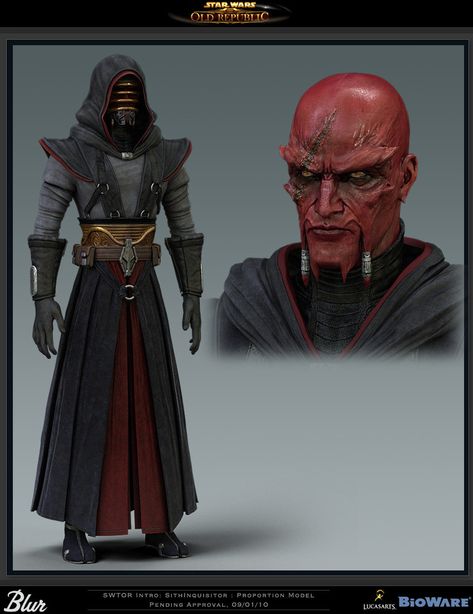 Sith Inquisitor, Shaun Absher on ArtStation at https://www.artstation.com/artwork/4xn Sith Sorcerer, Sorcerer Outfit, Sith Inquisitor, Star Wars Sith Lords, Sith Cosplay, Sith Warrior, Star Wars The Old Republic, Star Wars Canon, Sith Empire