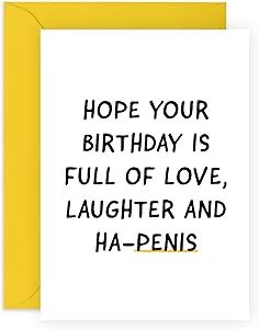 CENTRAL 23 Best Friend Birthday Card - Naughty Birthday Cards For Women Men Gay - Funny Birthday Card For Her Him They - Comes With Fun Stickers Funny Birthday Cards For Best Friends, Inappropriate Birthday Cards, Dirty Birthday Cards, Birthday Cards Funny, Gay Birthday Cards, Best Friend Birthday Card, Cards For Women, Sarcastic Birthday, Best Friend Birthday Cards