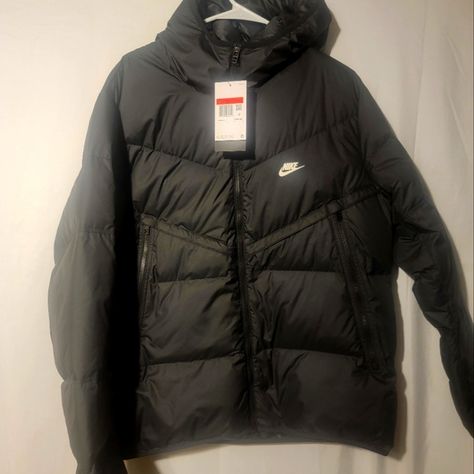 Nike Sportswear Storm-FIT Down-Fill Windrunner Jacket DD6795-010 Mens Large Nike Fleece Jacket, Nike West, Nike Running Jacket, Mesh Hoodie, Black Quarter Zip, Windrunner Jacket, Vintage Nike Windbreaker, Nike Windbreaker Jacket, Nike Fleece