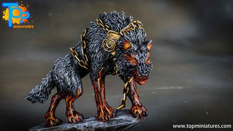 Werewolf Miniature, Warhammer Miniatures, Space Wolves, Middle Earth, Anime Demon, Wolves, Board Games, Miniatures