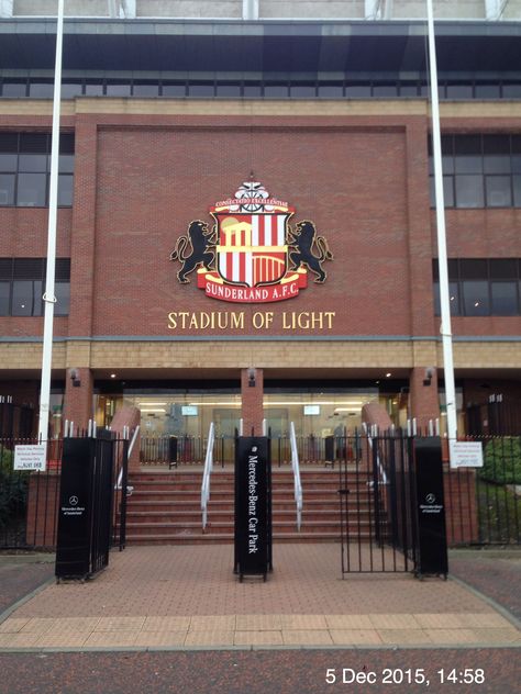 Stadium of Light Sunderland Stadium Of Light Sunderland, Stadium Of Light, Sunderland Afc, Stadium Lighting, Mercedes Benz Cars, Benz Car, Sunderland, Car Parking, Mercedes Benz