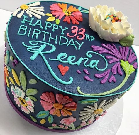 White Flower Cake, White Flower Cake Shoppe, Floral Cake Design, 35th Birthday, Gorgeous Cakes, Floral Cake, Occasion Cakes, Fancy Cakes, Cake Decorating Tips