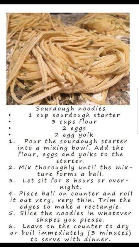 Sourdough Noodles, Everglades Seasoning, Skirts With Leggings, Using Sourdough Starter, Sourdough Pasta, Sourdough Ideas, Starter Sourdough, Recipe Using Sourdough Starter, Charles Boyle