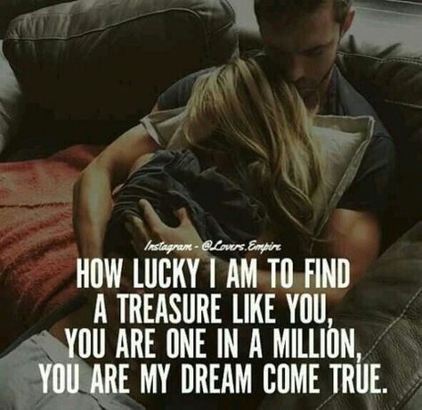 How Lucky I Am, Love My Husband Quotes, Soulmate Love Quotes, Qoutes About Love, How Lucky Am I, True Love Quotes, My Dream Came True, Love Quotes For Her, Husband Quotes