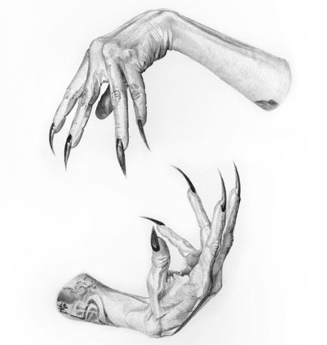 𝕷𝖎𝖟𝖟𓂀𝕷𝖔𝖕𝖊𝖟 on Instagram: “Morning🌤. Holding hands🖐🏼#graphite #drawing #art #contemporaryart #witch #hands #anatomy #sketch #realism” Hand With Claws Drawing, Demon Hand Drawing, Evil Hands Drawing, The Fates Drawing, Scary Hands Drawing, Demon Hands Drawing Reference, Demon Hands Drawing, Creepy Hands Drawing, Simple Dark Tattoos