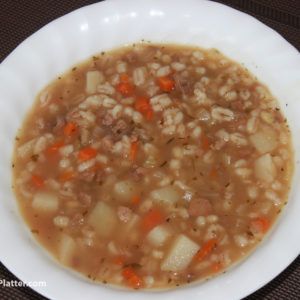 Scotch Broth Soup, Beef And Barley Soup, Beef And Barley, Scotch Broth, Leftover Lamb, Broth Soup, Leftover Roast Beef, Cooking Roast Beef, Leftover Beef