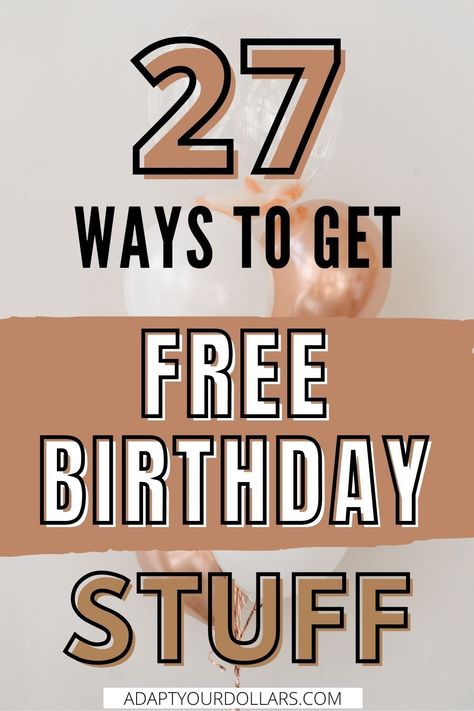 Places That Give Free Birthday Gifts, Free Birthday Gifts From Stores, Stuff For Your Birthday, Grand Slam Breakfast, Free Birthday Gifts, 46th Birthday, Birthday Rewards, Starbucks Rewards, Birthday Freebies