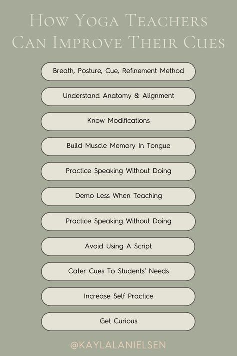 How Yoga Teachers Can Improve Their Cues List Virgo North Node, Yoga Cues, Sport And Health, Yoga Marketing, Elevate Yourself, Yoga Teacher Resources, Yoga Articles, Yoga Teaching, North Node