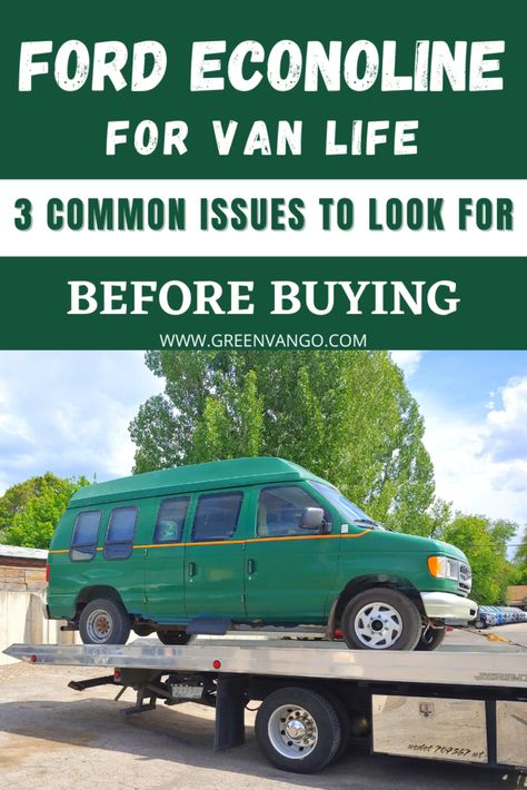 Ford Van Conversion, Ford Econoline Van, Econoline Van, Tiny Home On Wheels, Camper Van Life, Ford E Series, Old Campers, Build A Camper Van, Home On Wheels