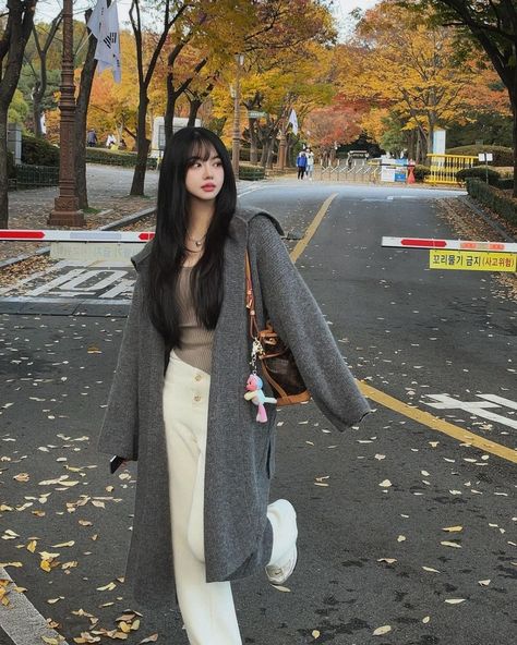 Korea Winter Fashion, Moda Ulzzang, Korean Winter Outfits, November Outfits, Cold Outfit, December Outfits, Fall Outfits Korean, Clueless Outfits, Stylish Work Attire