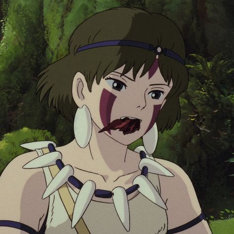 𝒑𝒓𝒊𝒏𝒄𝒆𝒔𝒔 𝒎𝒐𝒏𝒐𝒏𝒐𝒌𝒆 Ghibli Icons, Mononoke Hime, Ghibli Characters, Ghibli Studios, Personajes Studio Ghibli, Studio Ghibli Characters, Ghibli Artwork, Ghibli Studio, Studio Ghibli Movies