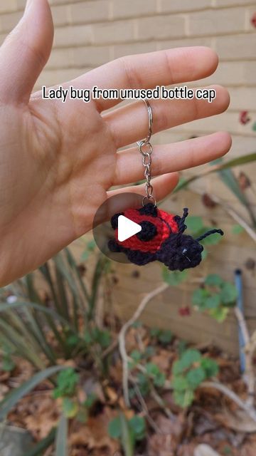 michelle hartanto on Instagram: "My another unused bottle cap Idea #crochet #amigurumi #knitting #recycle #zerowaste #art #craft" Crochet With Bottle Caps, Bottle Cap Crochet, Chicken Patterns, Market Crafts, Recycle Bottle Caps, Bottle Top Crafts, Crochet Ladybug, Cap Crochet, Amigurumi Knitting