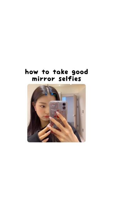 Mirror Selfie Poses Face, Selfie Tutorial, Kpop Selfie, Best Poses For Selfies, Selfie Tips, Easy Photography Ideas, Korean Photo, Cute Kpop, Mirror Selfie Poses