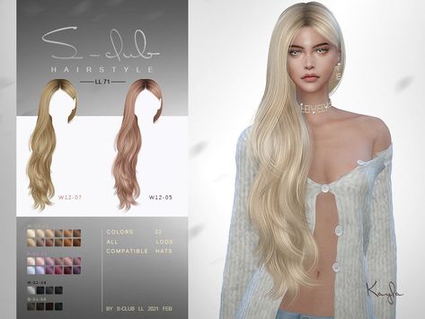 Ts4 Hair, Sims 4 Tsr, Sims 4 Black Hair, Mod Hair, Pelo Sims, Play Sims, Club Hairstyles, Sims 4 Dresses, Sims 4 Characters