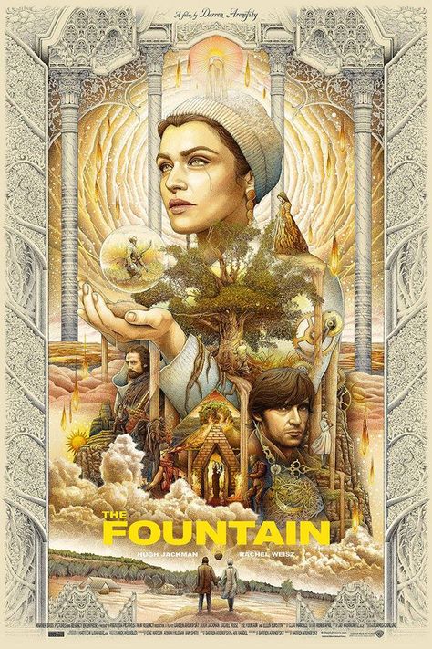 The Fountain Movie, Movie Synopsis, Best Movie Posters, Cinema Posters, Keys Art, Alternative Movie Posters, The Fountain, Movie Poster Art, Film Art