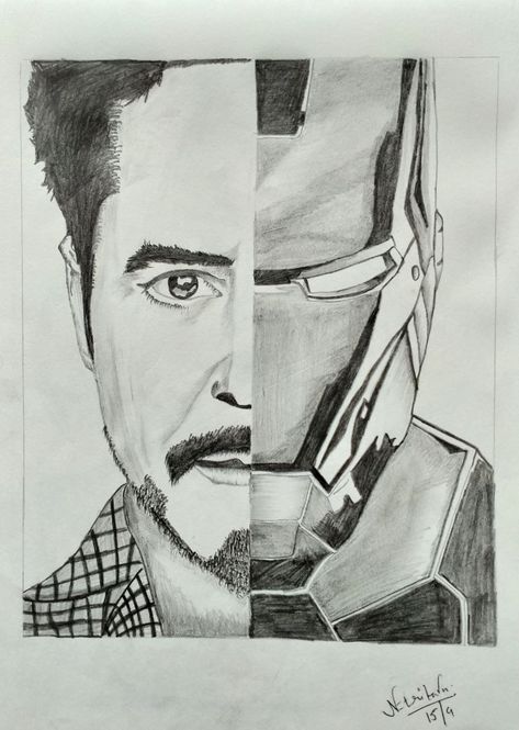 Portrait Robert Downey jr Ironman portrait sketch Suit Drawing, Robert Jr, Bricolage Halloween, Naruto Sketch, Robert Downey, Roronoa Zoro, Robert Downey Jr, Rock Metal, Drawing Painting