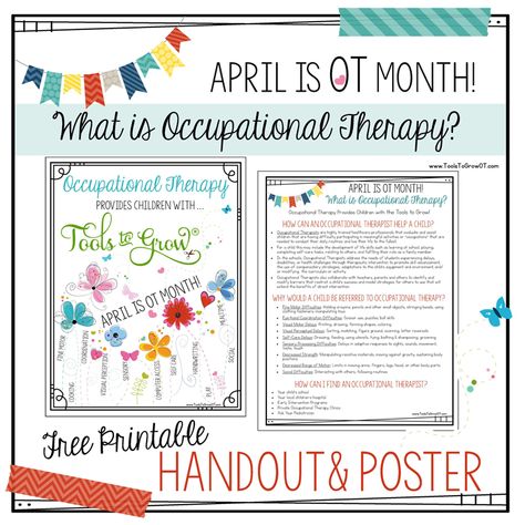 What is Occupational Therapy? FREE OT Month Poster & Handout What Is Pediatric Occupational Therapy, Occupational Therapy Appreciation Ideas, Occupational Therapy Month Ideas, Occupational Therapy Humor, Occupational Therapy Month, What Is Occupational Therapy, Sensory Processing Activities, Occupational Therapy Quotes, School Therapist