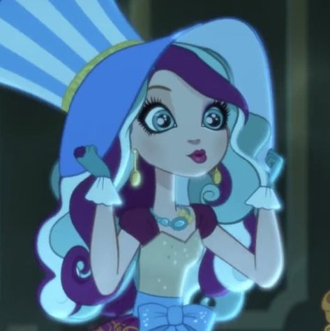 Madeline Hatter Icon, Ever After High Rebels, Madeline Hatter, Lizzie Hearts, Arte Monster High, Disney Fantasy, Ever After High, Mad Hatter, Ever After