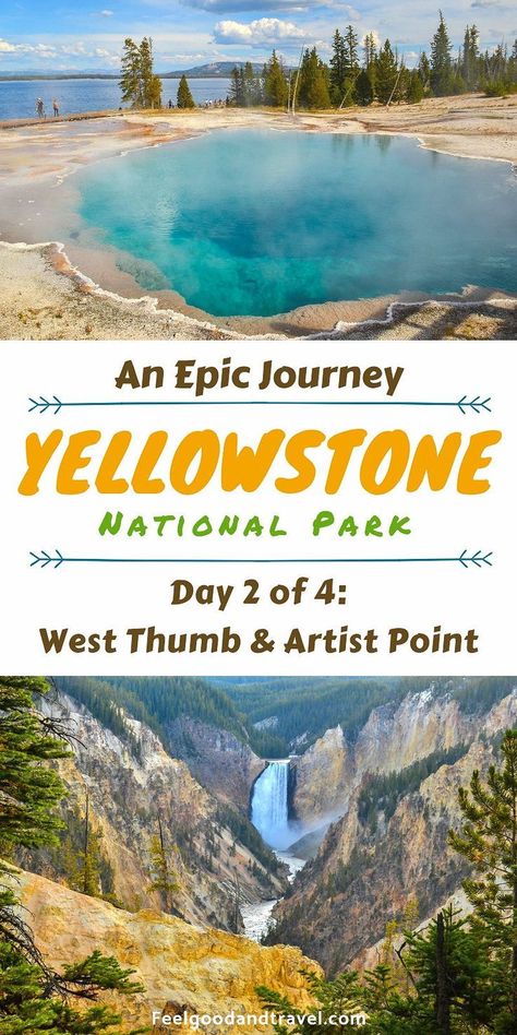 Artist Point Yellowstone, Things To Do In Yellowstone, Yellowstone Map, National Park Lodges, Outdoor Adventure Activities, Yellowstone Trip, Visit Yellowstone, West Yellowstone, Epic Journey