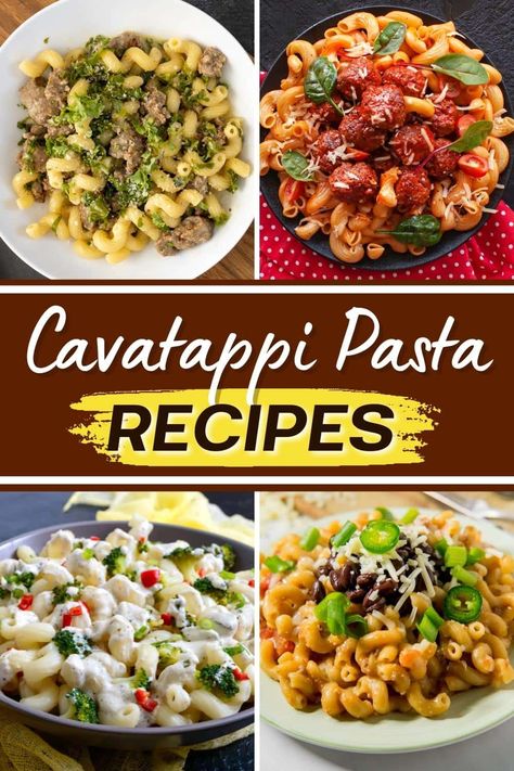 From simple marinara to creamy three-cheese pasta, these mouthwatering cavatappi pasta recipes will breathe new life into your next family dinner. Cavatappi Pasta Recipes, Cavatappi Pasta, Cauliflower Sauce, Vegetarian Pasta Recipes, Italian Spices, Hot Italian Sausage, Creamy Tomato Sauce, Homemade Alfredo Sauce, Cheesy Bacon