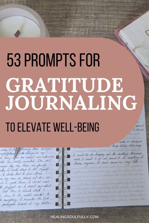 Unlock the secrets to a happier, more fulfilling life with our curated list of 53 gratitude journaling prompts. Embrace abundance, cultivate positivity, and transform your mindset! Journal Ideas Aesthetic Prompts, Diy Gratitude Journal Ideas, Partner Journal Prompts, Gratitude Prompts Journals, Spirtual Journaling Aesthetic, Life Journal Ideas, Bujo Prompts, Good Notes Daily Planner, Gratitude Journal Ideas