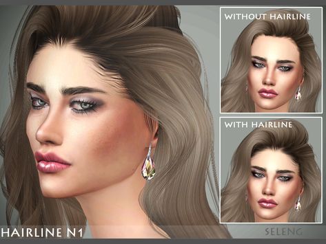 Sims 4 Hairline, Cc Accessories, Sim4 Cc, Cc Clothing, Sims 4 Piercings, Kendall Jenner Chanel, Cc Hair, Cc Folder, The Sims 4 Pc