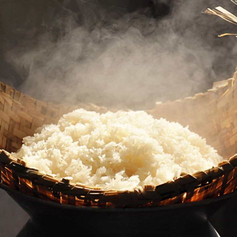 The New BEST Way to Cook Sticky Rice - Hot Thai Kitchen Thai Sweet Rice, Japanese Sticky Rice, Hot Thai Kitchen, Sweet Red Bean Paste, Thai Kitchen, Sweet Red Bean, Sweet Rice, Mango Sticky Rice, Glutinous Rice Flour