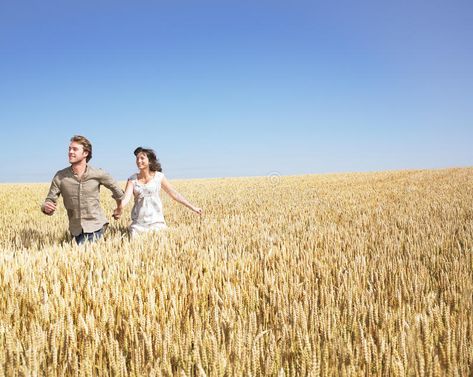 Couple running in wheat field. Couple holding hands and running in wheat field , #SPONSORED, #wheat, #running, #Couple, #hands, #holding #ad Couple Hands Holding, Running Couple, People Lie, Couple Running, Beautiful Wallpapers For Iphone, Couple Holding Hands, Couple Hands, Wheat Field, Hand Reference