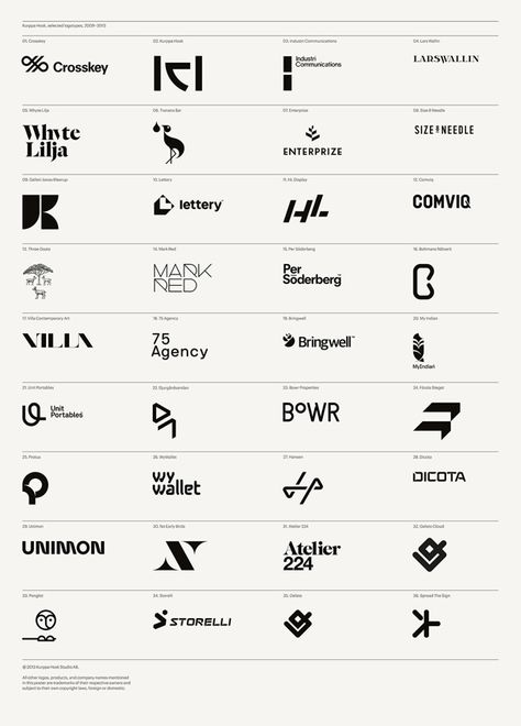 Visual Identity Design Branding, Types Of Logos, Minimal Logo Design Inspiration, News Logo, Logo Monogramme, Text Logos, Architect Logo, Hand Lettering Logo, F Logo