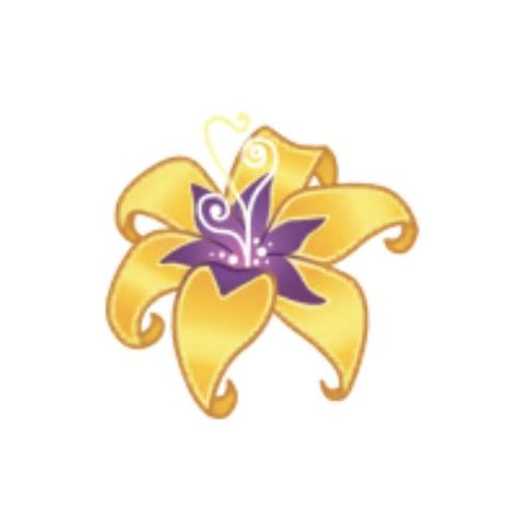 Sundrop flower [as an emoji] (Drawing by Disney) #Tangled Repunzel Tangled, Sundrop Flower, Rapunzel Tattoo, Rapunzel Drawing, Tangled Cartoon, Art Birthday Cake, Tangled Painting, Tangled Flower, Tattoo Templates