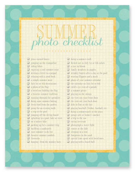 Photo Checklist, Foto Tips, Foto Baby, Photography Challenge, Foto Poses, We Are The World, Summertime Fun, Photo A Day, Photo Projects