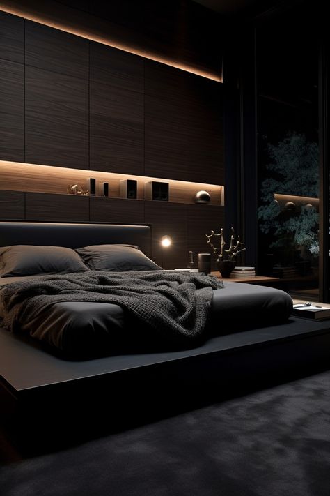 Bedroom Decor Ideas| Bedroom Decor Ideas for Women Bedroom With Lounge Area, Classy Bedroom Ideas For Women, Black Modern Bedroom, Elegant Bedrooms, Bedroom Decor Ideas For Women, Luxury Hotel Bedroom, Rose Book, Calming Room, Decorative Walls