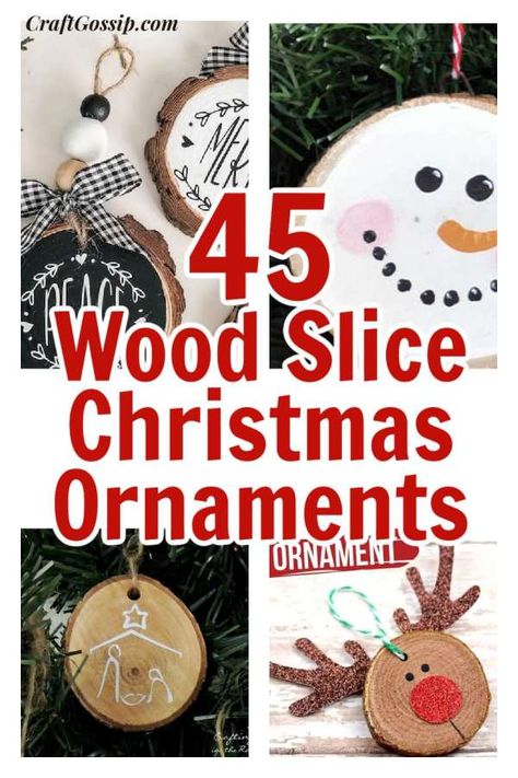 Wood Slices Crafts Christmas, Wood Slice Crafts Diy, Wooden Ornaments Diy, Scandinavian Christmas Ornaments, Snow Men, Candles Diy, Rainy Day Crafts, Wood Slice Crafts, Wood Slice Art