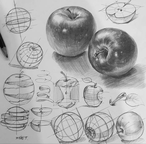 Product Drawing, Basic Sketching, Fruit Art Drawings, Structural Drawing, Realistic Sketch, Hair Illustration, Object Drawing, Perspective Art, Art Drawings Sketches Pencil