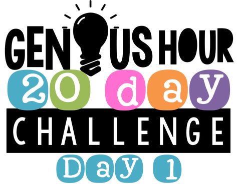 Genius Hour Middle School, Genius Hour Elementary, Project Based Learning Elementary, Project Based Learning Kindergarten, Genius Hour Projects, 20 Day Challenge, Brainstorming Activities, Genius Hour, Maker Space