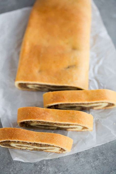 Nut Roll Recipe | Brown Eyed Baker | Bloglovin’ Nut Roll Recipe, Nut Roll, Brown Eyed Baker, Slovak Recipes, Nut Rolls, Fresh Cake, Vegetarian Cake, Brunch Dishes, Holiday Foods