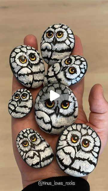 Diy Rock Painting Tutorials, Be Observant, Chic Crochet Top, Tree House Drawing, Owl Rocks, Inspirational Rocks, Rock Painting Tutorial, Crochet Summer Dresses, Dark Times