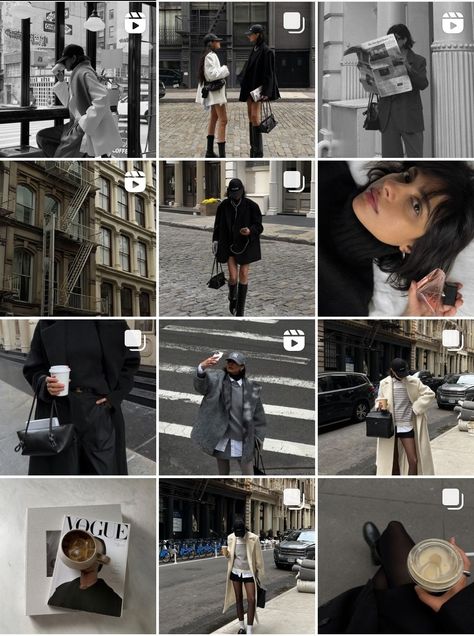 Aesthetic Instagram Accounts, Instagram Feed Goals, Fashion Blogger Instagram, Best Instagram Feeds, Instagram Feed Planner, Instagram Theme Feed, Instagram Feed Ideas Posts, Instagram Grid, Nyc Aesthetic