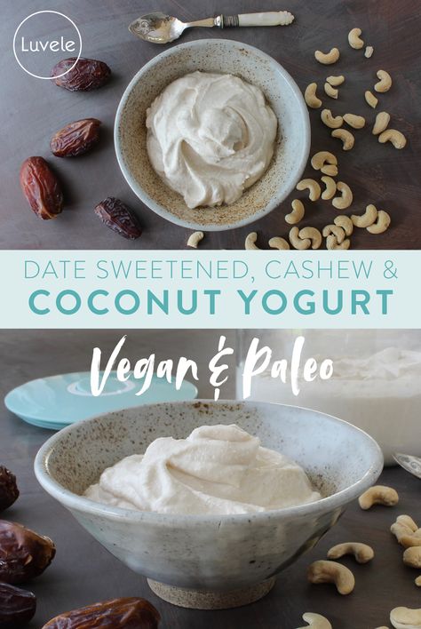 Coconut Yoghurt Recipe, Vegan Yogurt Recipe, Coconut Yogurt Recipe, Yogurt Ideas, Yogurt Starter Culture, Cashew Yogurt, Yoghurt Recipe, Almond Milk Yogurt, Coconut Yoghurt