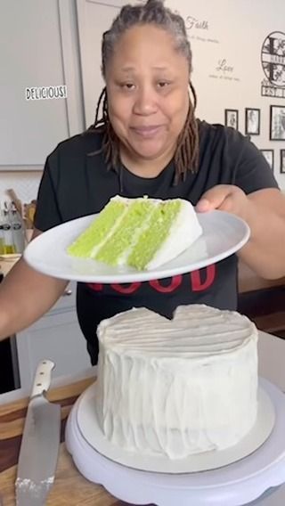 Moist Key Lime Cake Recipe, Key Lime Cake Recipe From Scratch, Key Lime Cake From Box Cake, Key Lime Cake Recipe, Lime Cake Recipe, Cake Recipe From Scratch, Box Cake Recipes, Key Lime Cake, 3 Layer Cakes