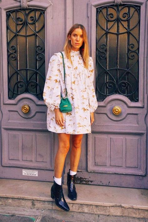 The "Ugly" Dress Trend That's Everywhere on Instagram Already Ugly Fashion, Ugly Dresses, Summer Dress Trends, Ganni Dress, Almost Ready, Summer Lovin, Mode Inspiration, Smock Dress, Trending Dresses