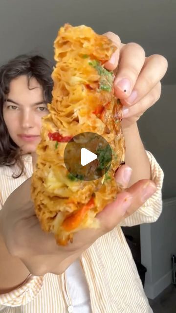 @plantbased on Instagram: "@plantbased VEGGIE CRINKLE CAKE — a breakfast recipe that’ll get you excited to wake up in the morning: veggie-packed crinkled phyllo pastry, baked in a spiced custard made more nutritious

#breakfast #crinklecake #cooking #recipe" Breakfast Veggie Crinkle Cake, Veggie Crinkle Cake, Phyllo Crinkle, Crinkle Cake, Ripe Banana Recipe, Phyllo Pastry, Wake Up In The Morning, Nutritious Breakfast, Cooking Recipe