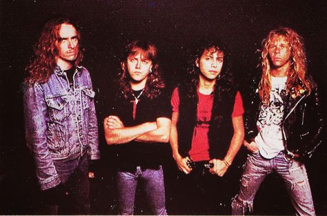 ~Metallica 1986~ Metallica 1986, Lars Ulrich, Cliff Burton, Motley Crüe, Master Of Puppets, Kirk Hammett, Band Wallpapers, James Hetfield, Thrash Metal