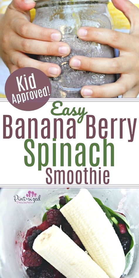 Berry Spinach Smoothie, Fiber Meals, Pumpkin French Toast, Fresh Smoothies, Cooking Challenge, Delicious Magazine, Spinach Smoothie, Dark Chocolate Cakes, Kid Food