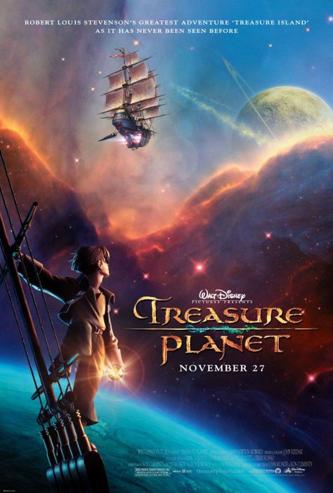 Another SteamPunk like film that did not do well. But was totally awesome! Planet Movie, Disney Poster, Animated Movie Posters, Disney Movie Posters, Planet Poster, Animation Disney, Disney Treasures, Disney Animated Movies, Joseph Gordon Levitt