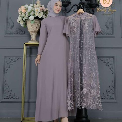 Dress Brokat Modern, Dress Muslim Modern, Baju Kahwin, Dress Outfits Party, Model Gamis, Kebaya Dress, Dress Muslim, Mode Abaya, Fashion Muslim